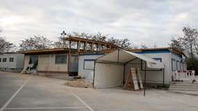 Vue partielle de la mosquée de Lagny-sur-Marne, fermée en décembre 2015 car considérée comme "un foyer d'idéologie radicale".