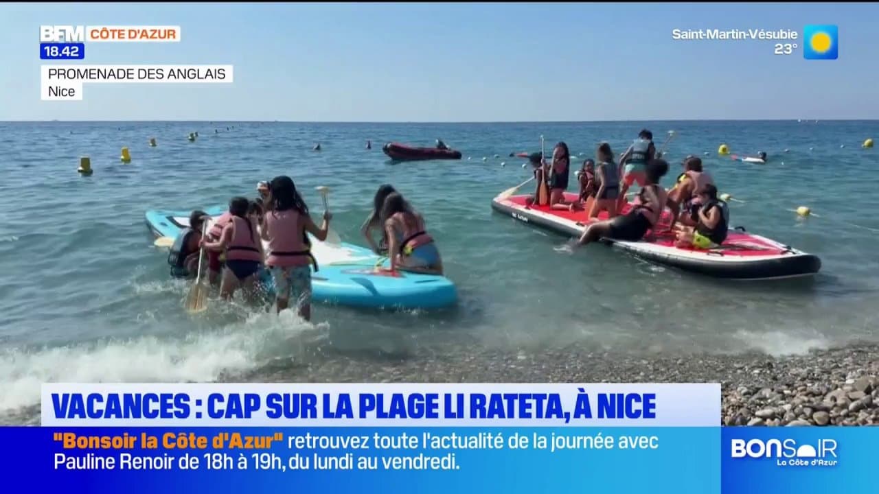 Vacances : cap sur la plage Li Rateta, à Nice