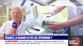 Selon le Pr Adnet, la demande de médicaments de réanimation a "explosé de 2000%"