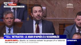 Sébastien Chenu (RN) sur les retraites: "Vous avez tout raté"
