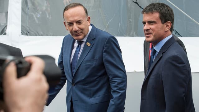 Manuel Valls dénonce l'attitude de Pierre Gattaz.