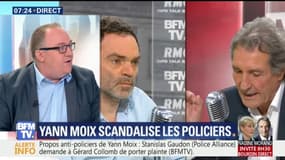 "Nous allons demander à tous les policiers de faire un signalement au CSA", déclare le secrétaire général du syndicat de police Alliance sur les propos de Yann Moix