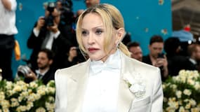 Madonna lors de l'édition 2025 du Met Gala à New York, le 5 mai 2025. 