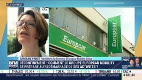 Caroline Parot, présidente du directoire d'Europcar Mobility Group 