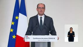 Le Premier ministre Jean Castex, le 12 novembre 2020