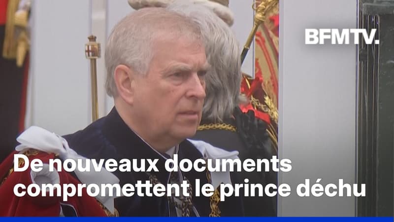 L'ex-prince Andrew une nouvelle fois mis en cause dans l'affaire Epstein