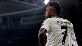Vinicius lors du match de Ligue des champions entre le Real Madrid et l'AC Milan - le 05/11/2024
