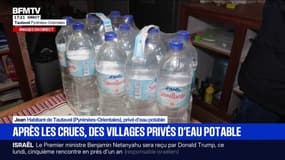 Après les crues dans les Pyrénées-Orientales, plusieurs villages sont privés d'eau potable