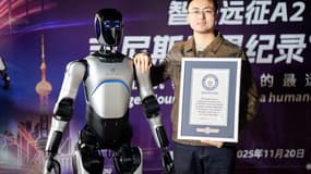 L'A2 d'Agibot, premier robot détenteur d'un record du monde