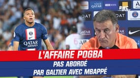 PSG : Galtier n’a pas abordé l’affaire Pogba avec Mbappé