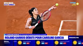 Roland-Garros débute pour Caroline Garcia