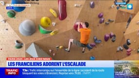 Ile-de-France: la pratique de l'escalade en plein boom 