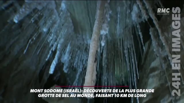 EN VIDÉO - Ils découvrent "la plus longue grotte de sel du monde"