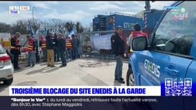 Var: troisième blocage du site Enedis à La Garde et coupure d'électricité géante