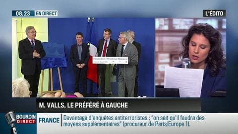 Le parti pris d'Apolline de Malherbe : Manuel Valls est le candidat préféré de la gauche pour l'élection présidentielle de 2017 - 27/04
