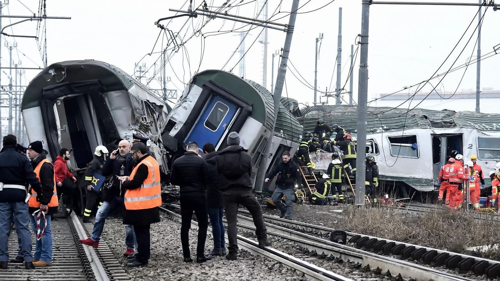 Les lieux de l'accident jeudi matin. Les lieux de l'accident jeudi matin.