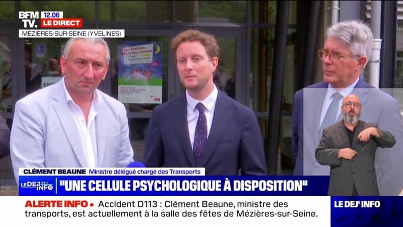 Accident mortel dans les Yvelines: Clément Beaune assure qu'une 