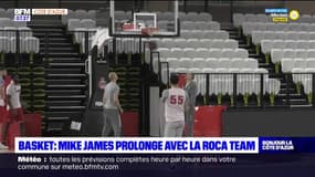 Basket: le meneur américain Mike James prolonge avec la Roca team