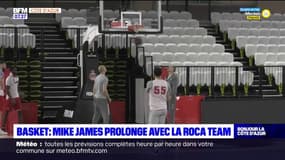 Basket: le meneur américain Mike James prolonge avec la Roca team