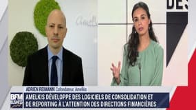 Adrien Reimann (Amelkis): Amelkis développe des logiciels de consolidation et de reporting à l'attention des directions financières - 09/05