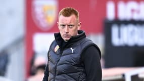 L'entraîneur du RC Lens Will Still face à Saint-Etienne le 6 avril 2025