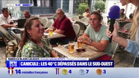 "Avec les enfants, c'est compliqué": Les habitants de Périgueux confrontés à la canicule