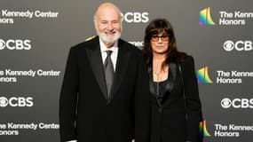 L'acteur et réalisateur américain Rob Reiner et son épouse Michele Reiner assistent au 46e gala des Kennedy Center Honors, le 3 décembre 2023.