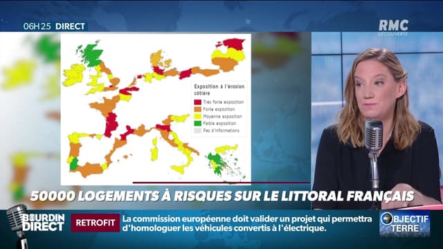 "Objectif Terre": 50.000 logements menacés par l'érosion sur le littoral français