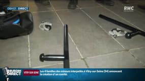 Symbole d'une confiance rompue: les policiers ont jeté au sol leurs menottes