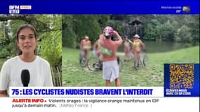 Paris: les cyclistes nudistes ont bravé l'interdiction de la préfecture