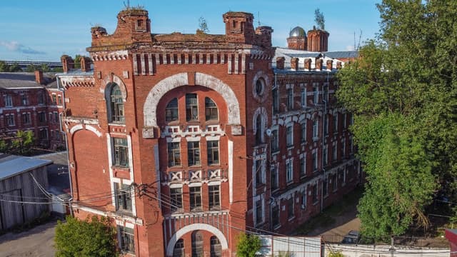 L'ancien complexe industriel "Proletarka" de Tver