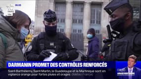 Confinement: Gérald Darmanin réclame un renforcement des contrôles
