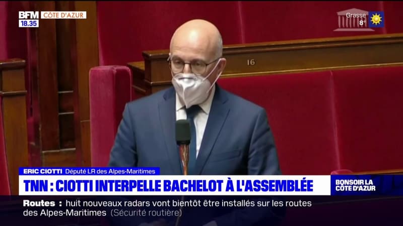 Destruction du TNN: Eric Ciotti interpelle la ministre de la Culture Roselyne Bachelot à l'Assemblée nationale