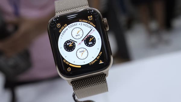 L'Apple Watch est capable de réaliser un électrocardiogramme (ECG) en quelques secondes.