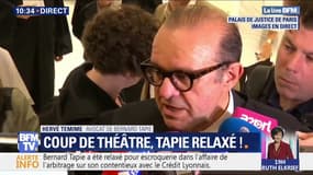 Malgré la relaxe de Bernard Tapie, son avocat considère que "ce n'est pas fini"
