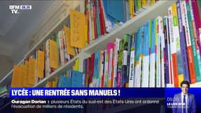 Pourquoi plusieurs lycées n'ont pas pu distribuer les manuels à la rentrée