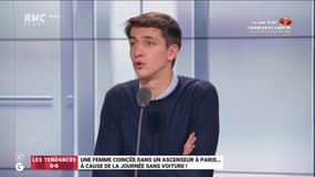 Les tendances GG: Une femme coincée dans un ascenseur à Paris - 29/09