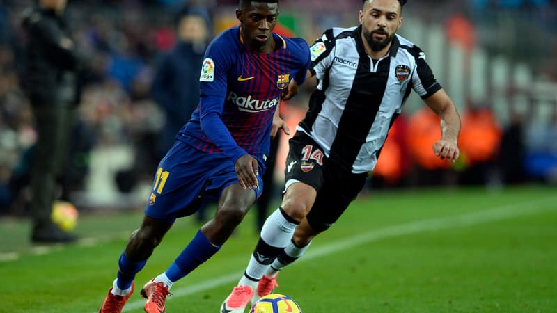 Ousmane Dembélé face à Levante