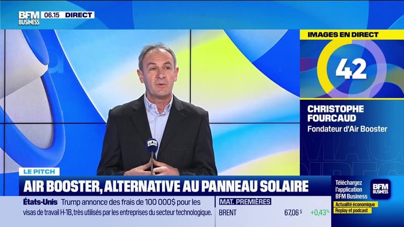 Le Pitch : Air Booster, alternative au panneau solaire - 22/09
