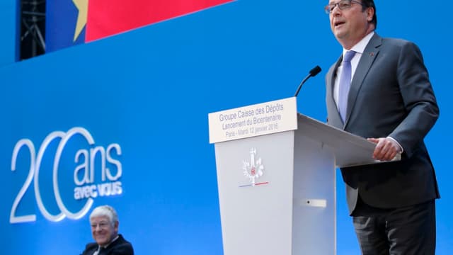 François Hollande a effectué plusieurs annonces, pour le lancement du bicentenaire de la CDC. 