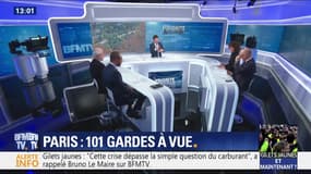 Manifestation des "gilets jaunes" à Paris: 103 interpellations et 101 gardes