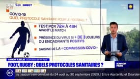 Football, rugby: quels protocoles sanitaires?