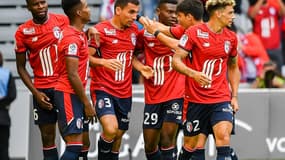 La joie des joueurs lillois