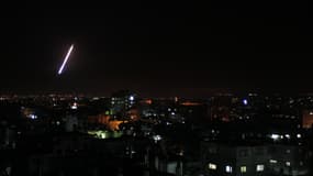 Tir de roquette depuis Rafah, dans le sud de la bande de Gaza, dans la nuit de jeudi