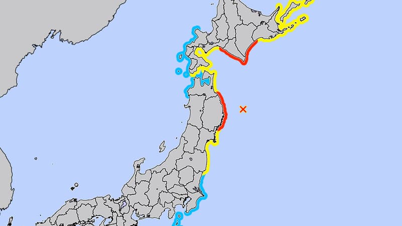 Un séisme de magnitude 7,4 secoue le nord du Japon, l'alerte tsunami déclenchée