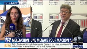 Jean-Luc Mélenchon se pose comme principal opposant à Emmanuel Macron
