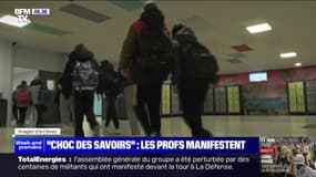 Réforme du collège: huit syndicats enseignants appellent à manifester samedi contre le « choc des savoirs »