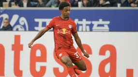 Abdou Diallo avec le RB Leipzig, à Hoffenheim le 5 novembre 2022