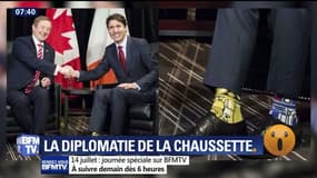 Justin Trudeau et la diplomatie de la chaussette - 13/07