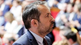 Le député RN Sébastien Chenu à l'Assemblée nationale le 18 juillet 2024. 
